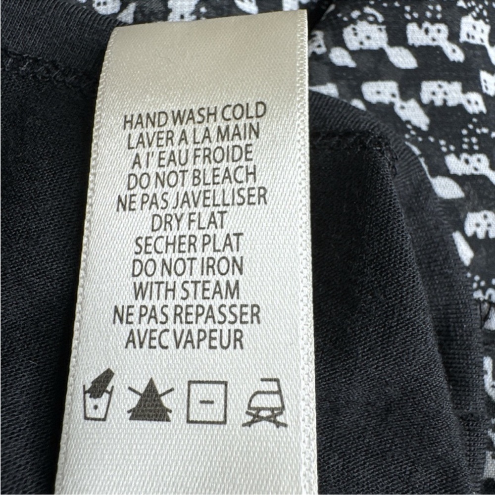 MAX STUDIO Black & White Skirt, Size M. - Picture 9 of 11